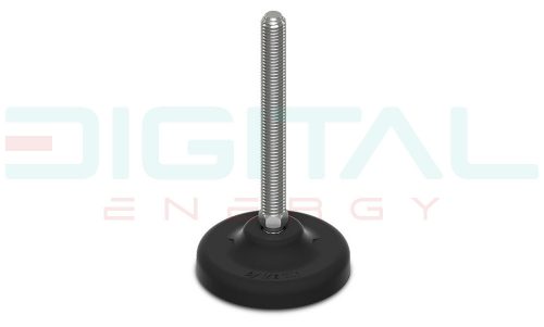 Digital Energy Master hőszivattyú hóhatároló konzol gumitalp (D83x88 M10)